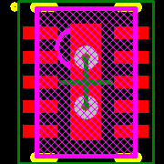 LTC4224IDDB-1#TRMPBF Footprint - Analog Devices