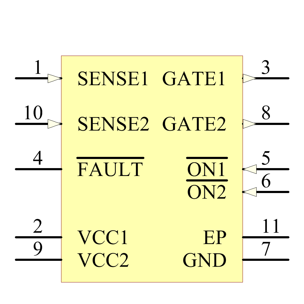 LTC4224IDDB-1#TRMPBF Symbol - Analog Devices