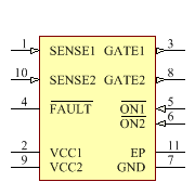 LTC4224IDDB-1#TRMPBF Symbol - Analog Devices