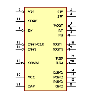 LM3492QMHX/NOPB Symbol - Texas Instruments