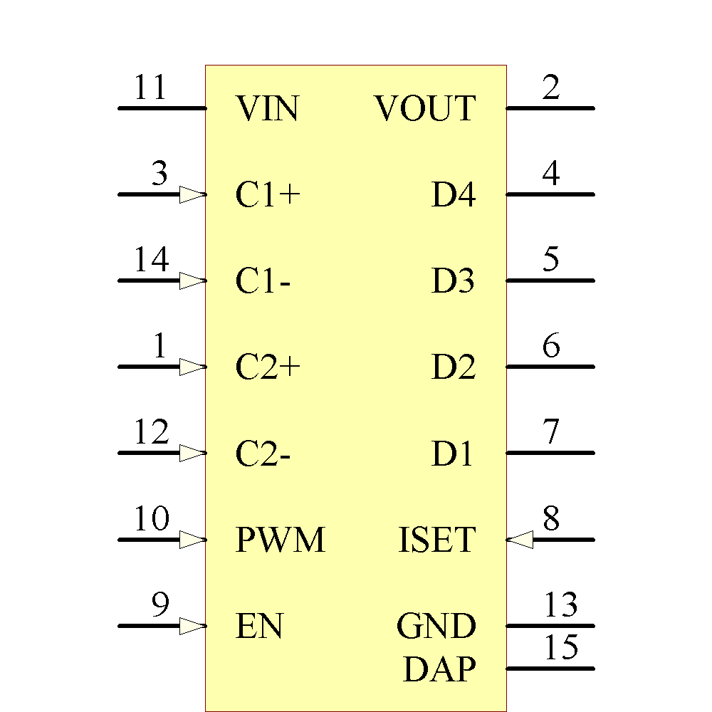 LM27952SDX/NOPB Symbol - Texas Instruments