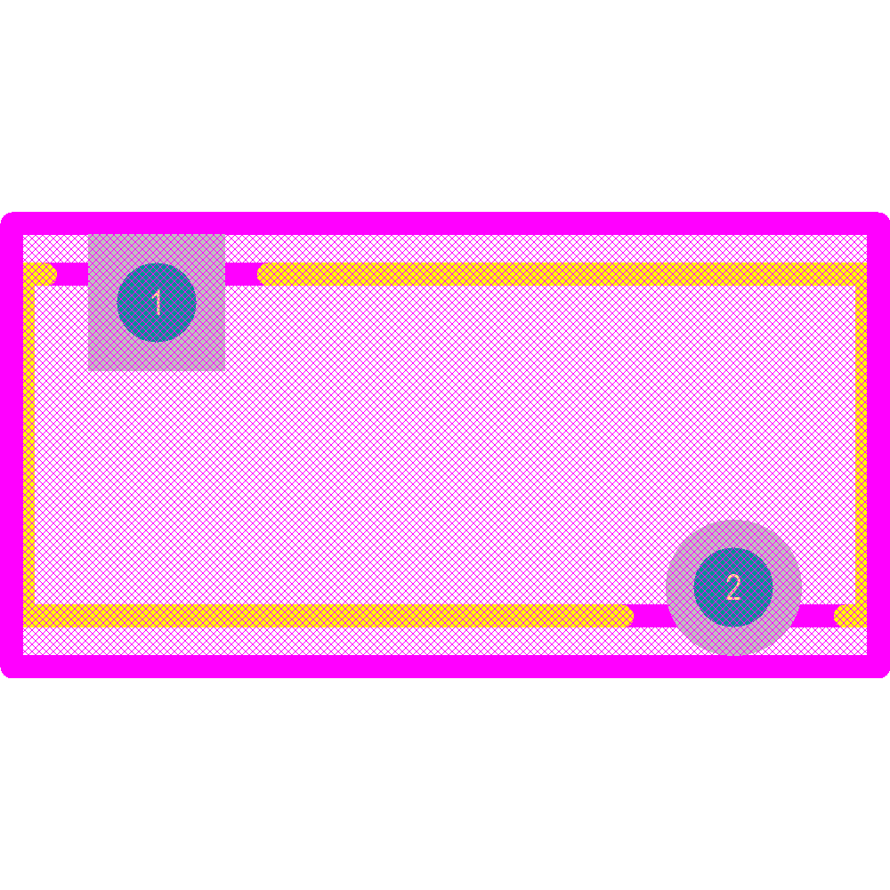 RXEF025 Footprint - Littelfuse