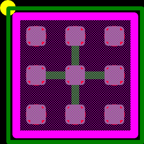 LM3508TL/NOPB Footprint - Texas Instruments