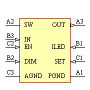 LM3508TL/NOPB Symbol - Texas Instruments