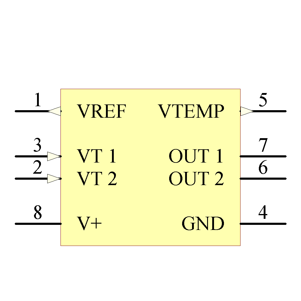 LM56CIM Symbol - Texas Instruments