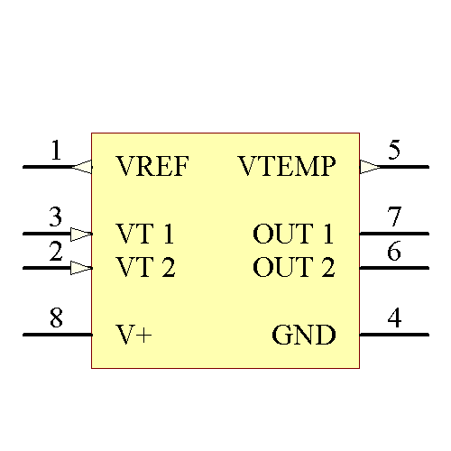LM56CIM Symbol - Texas Instruments