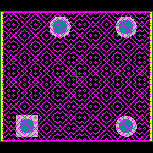 NME0505DC Footprint - Murata Power Solutions