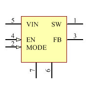 TPS62242DRVTG4 Symbol - Texas Instruments