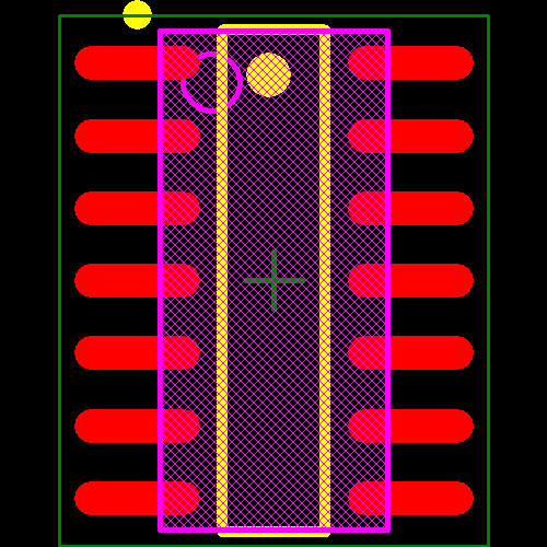 SN65HVD53DR Footprint - Texas Instruments