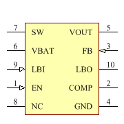 TPS61000DGST Symbol - Texas Instruments