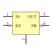 TPS73601DBVR Symbol - Texas Instruments