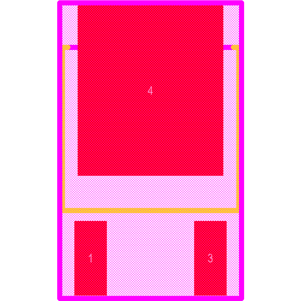 FDD4141 Footprint - onsemi