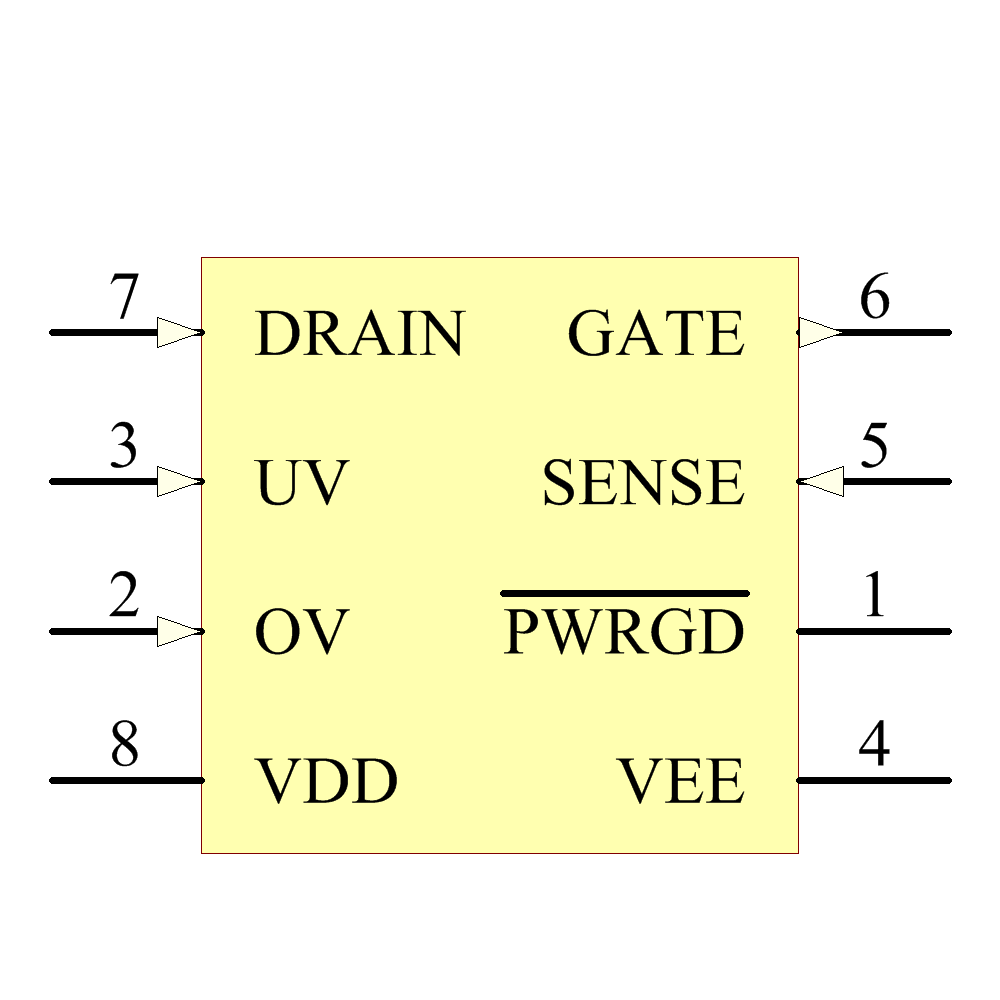 LT4250LIN8 Symbol - Analog Devices / Linear Technology