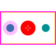 02K721-40MS3 Footprint - Rosenberger