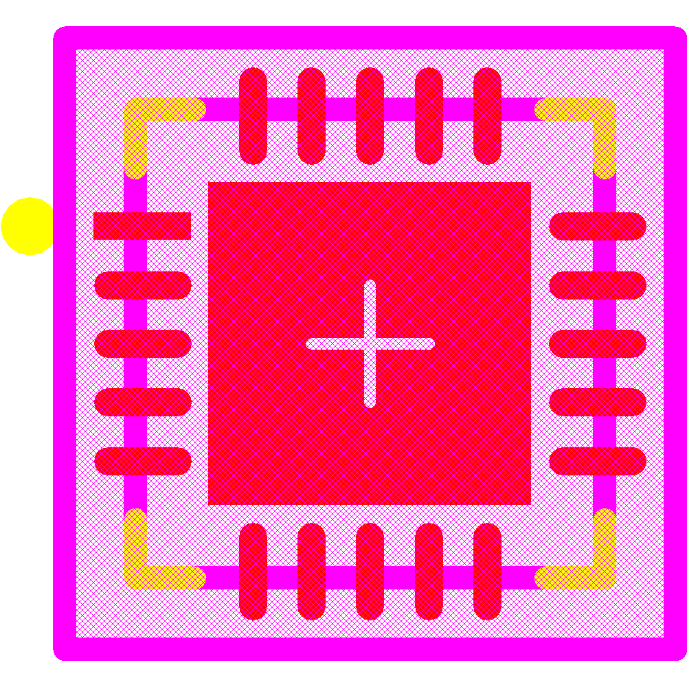 ADP8870ACPZ-R7 Footprint - Analog Devices