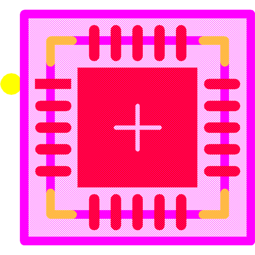 ADP8870ACPZ-R7 Footprint - Analog Devices