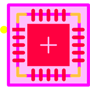 ADP8870ACPZ-R7 Footprint - Analog Devices