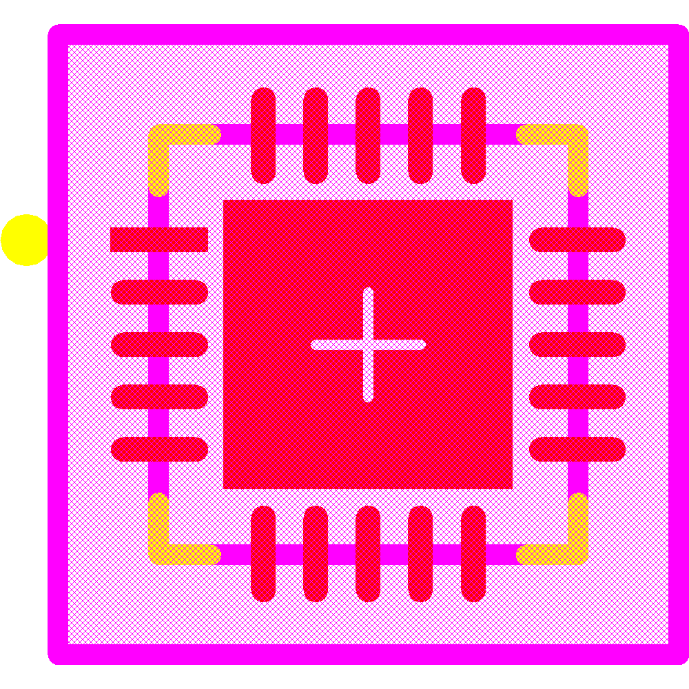 ADP8870ACPZ-R7 Footprint - Analog Devices