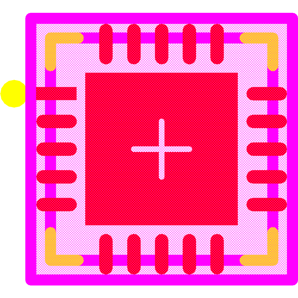 ADP8870ACPZ-R7 Footprint - Analog Devices