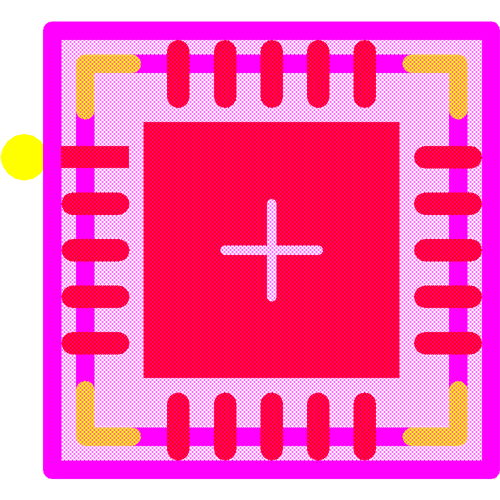 ADP8870ACPZ-R7 Footprint - Analog Devices