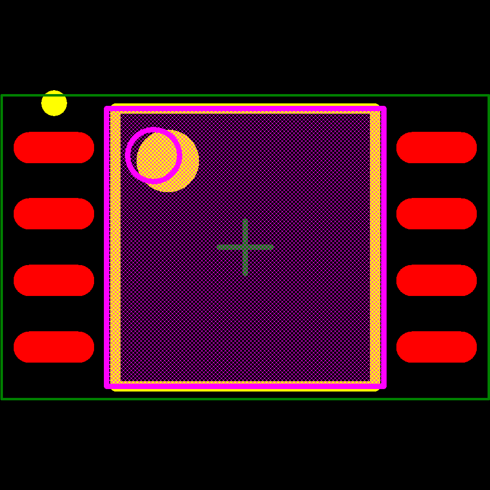 24LC128-E/SM Footprint - Microchip
