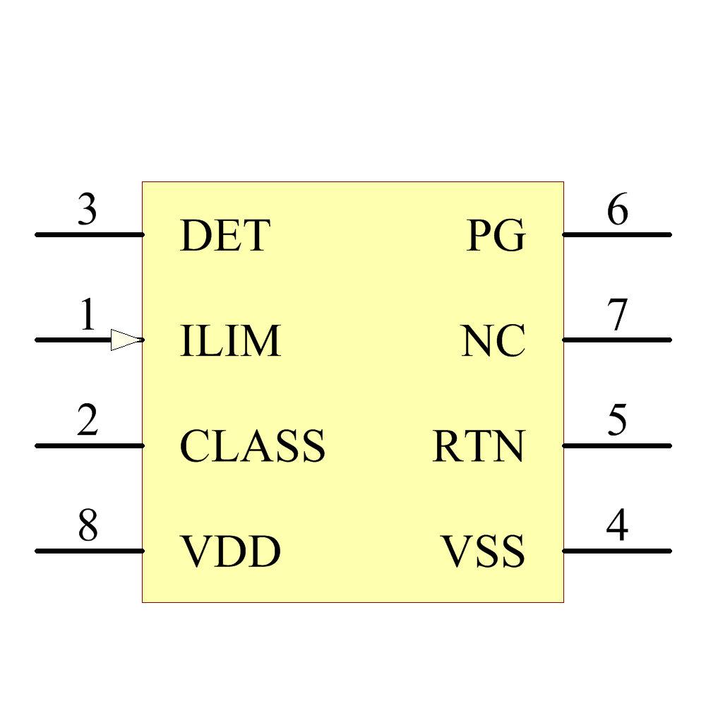 TPS2377D-1G4 Symbol - Texas Instruments