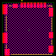 49225-0821 Footprint - Molex