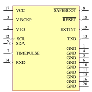 SAM-M10Q-00B Symbol - u-blox