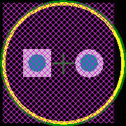 WP7113SGC Footprint - Kingbright