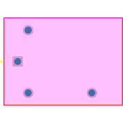 G5LE-1A-E-DC5 Footprint - Omron