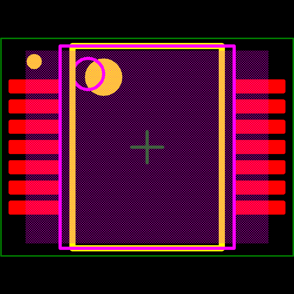 SN74LS06DBR Footprint - Texas Instruments