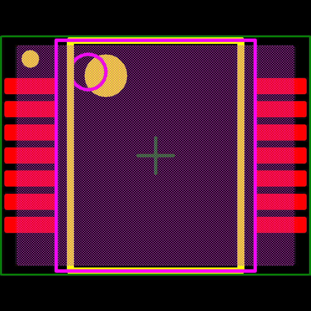 SN74LS06DBR Footprint - Texas Instruments
