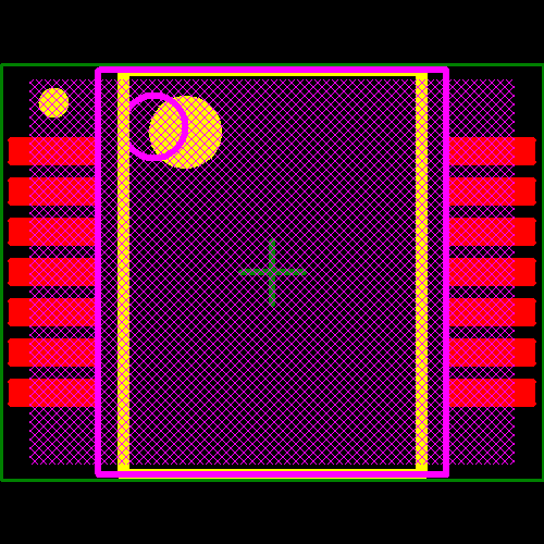 SN74LS06DBR Footprint - Texas Instruments