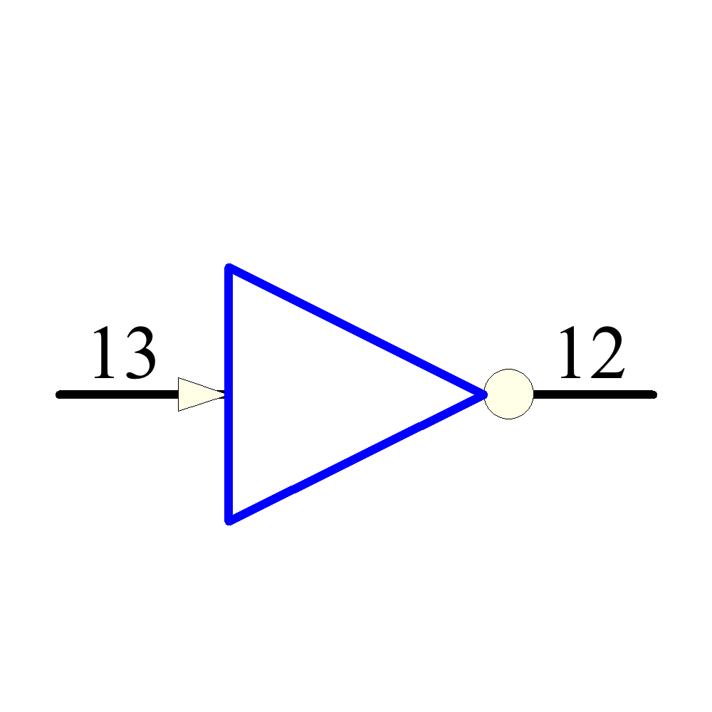 SN74LS06DBR Symbol - Texas Instruments