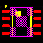 M24C02-WMN6TP Footprint - STMicroelectronics