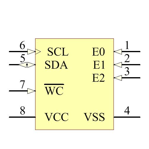 M24C02-WMN6TP Symbol - STMicroelectronics