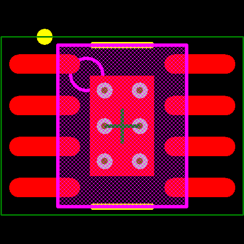 ADP7104ARDZ-3.3-R7 Footprint - Analog Devices