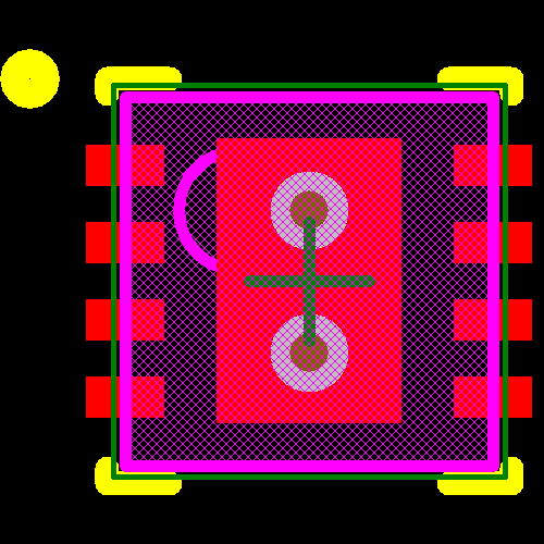 MCP1727T-3002E/MF Footprint - Microchip