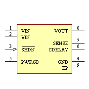 MCP1727T-3002E/MF Symbol - Microchip