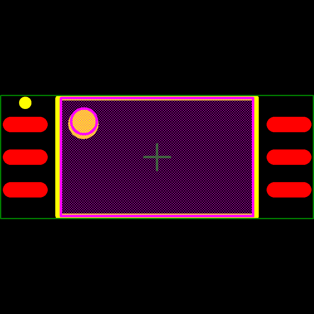 SI8261ABD-C-IS Footprint - Silicon Lab