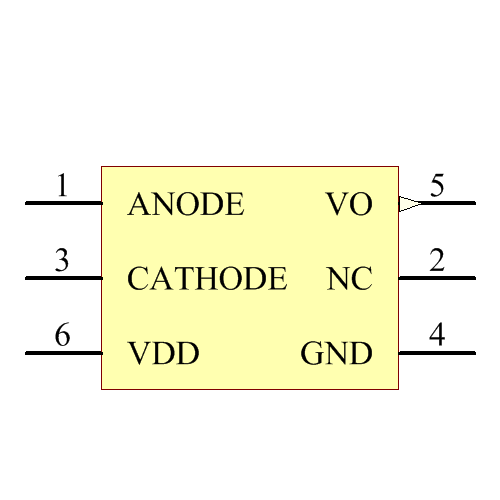 SI8261ABD-C-IS Symbol - Silicon Lab