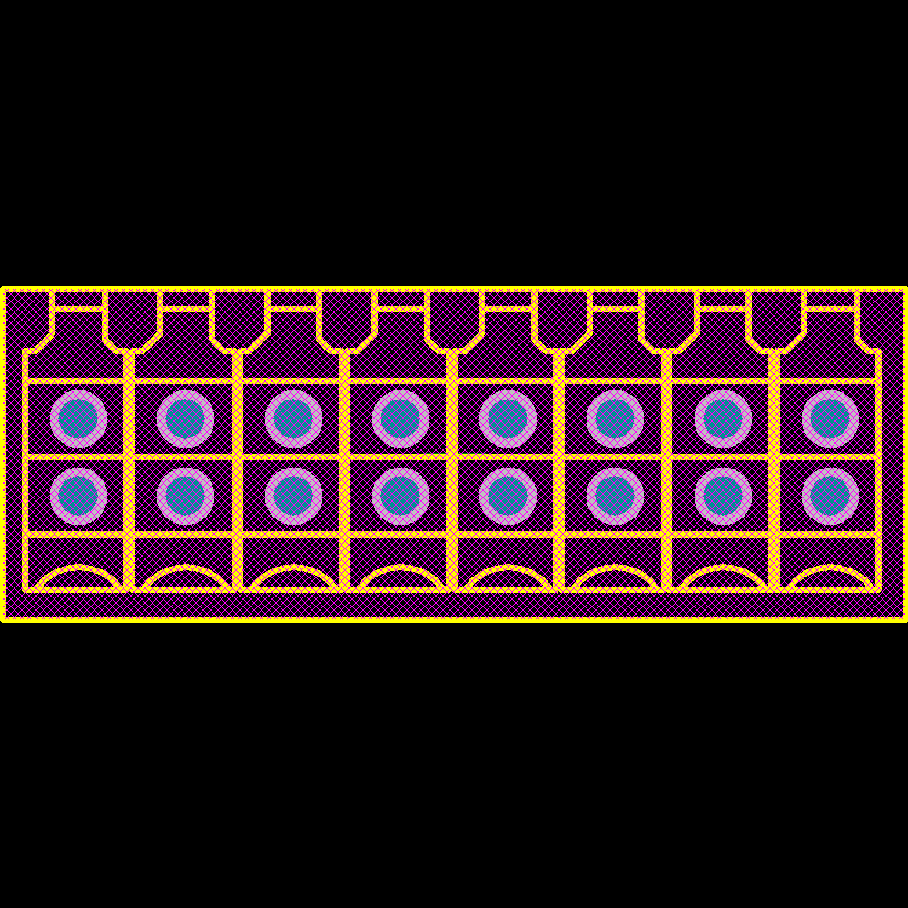 1358970000 Footprint - Weidmuller