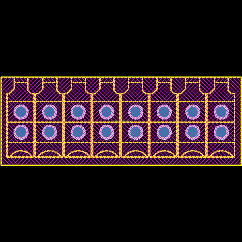 1358970000 Footprint - Weidmuller