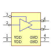 TC4431EPA Symbol - Microchip