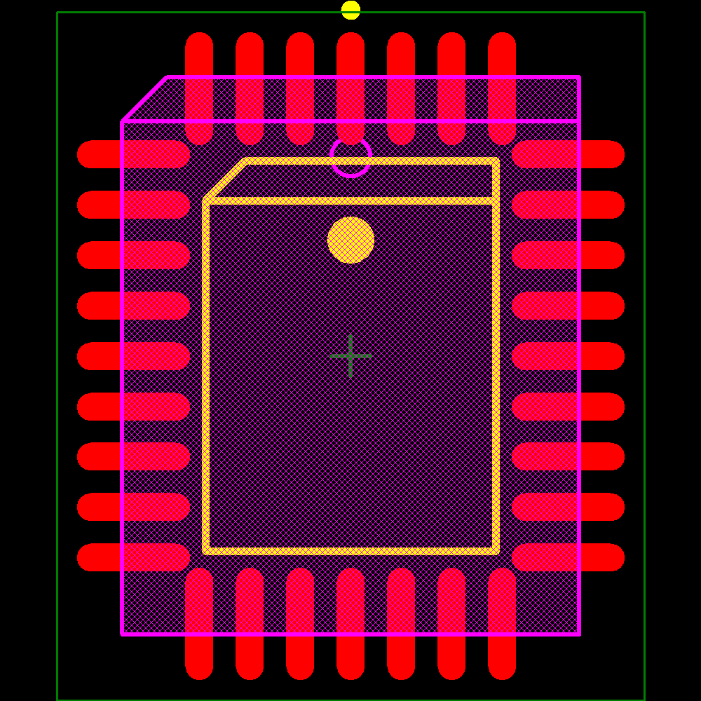 CY7B9911V-5JXC Footprint - Cypress