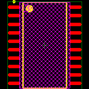 Z8F1233SH020SG Footprint - Zilog