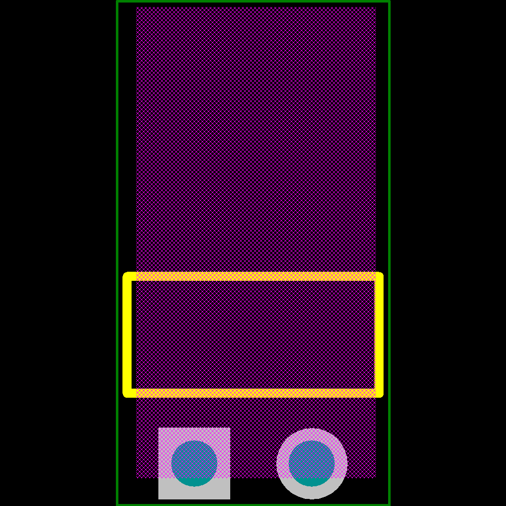 TSW-102-08-T-S-NA Footprint - Samtec