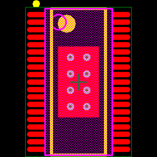 LTC3374IFE#PBF Footprint - Analog Devices