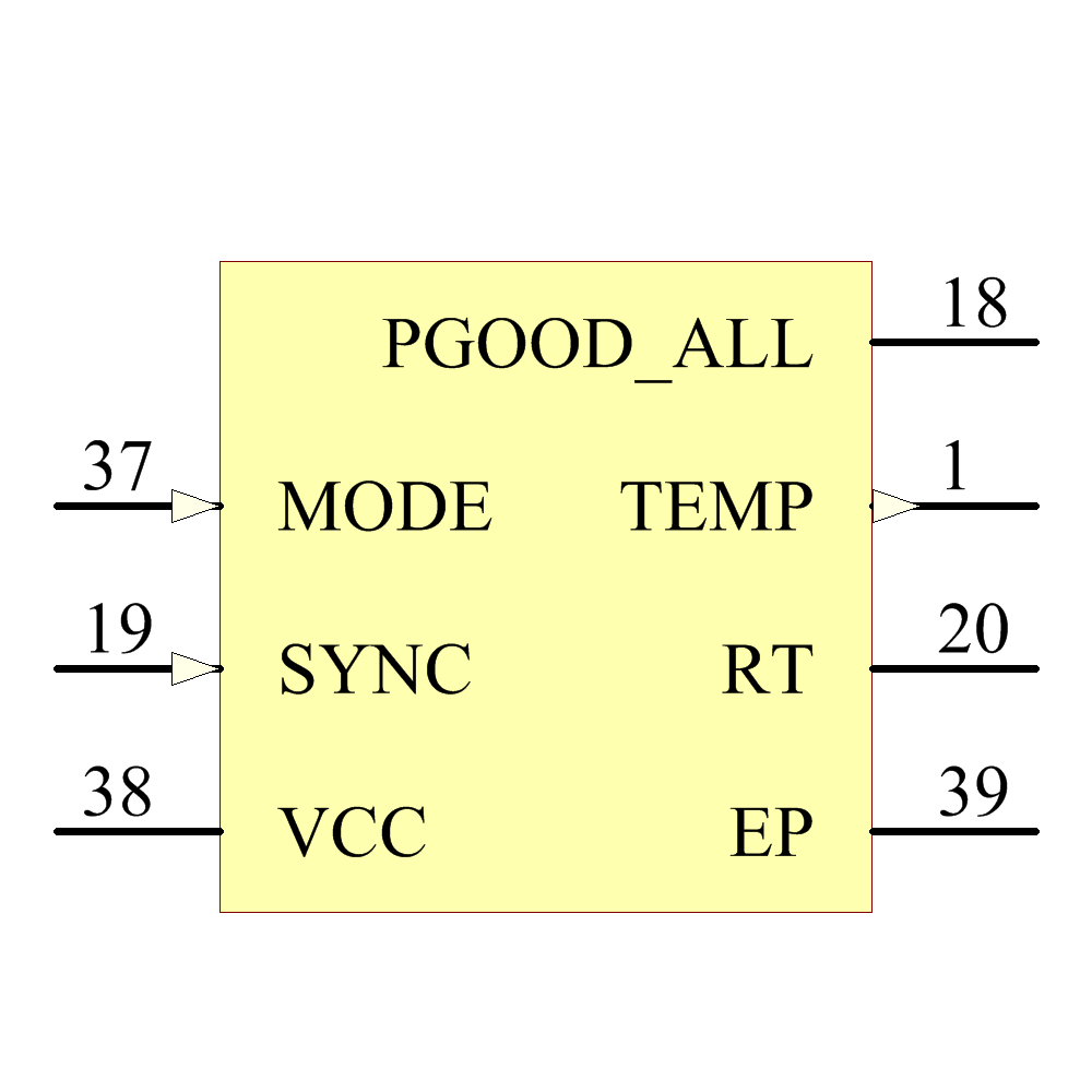 LTC3374IFE#PBF Symbol - Analog Devices