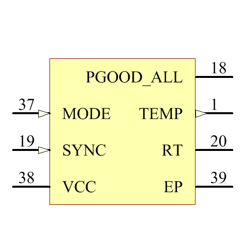 LTC3374IFE#PBF Symbol - Analog Devices